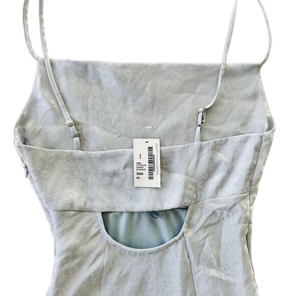 South Moon Under Blue Slip Dress Size XS NEW A Love Like You Mini Dress - Picture 5 of 8
